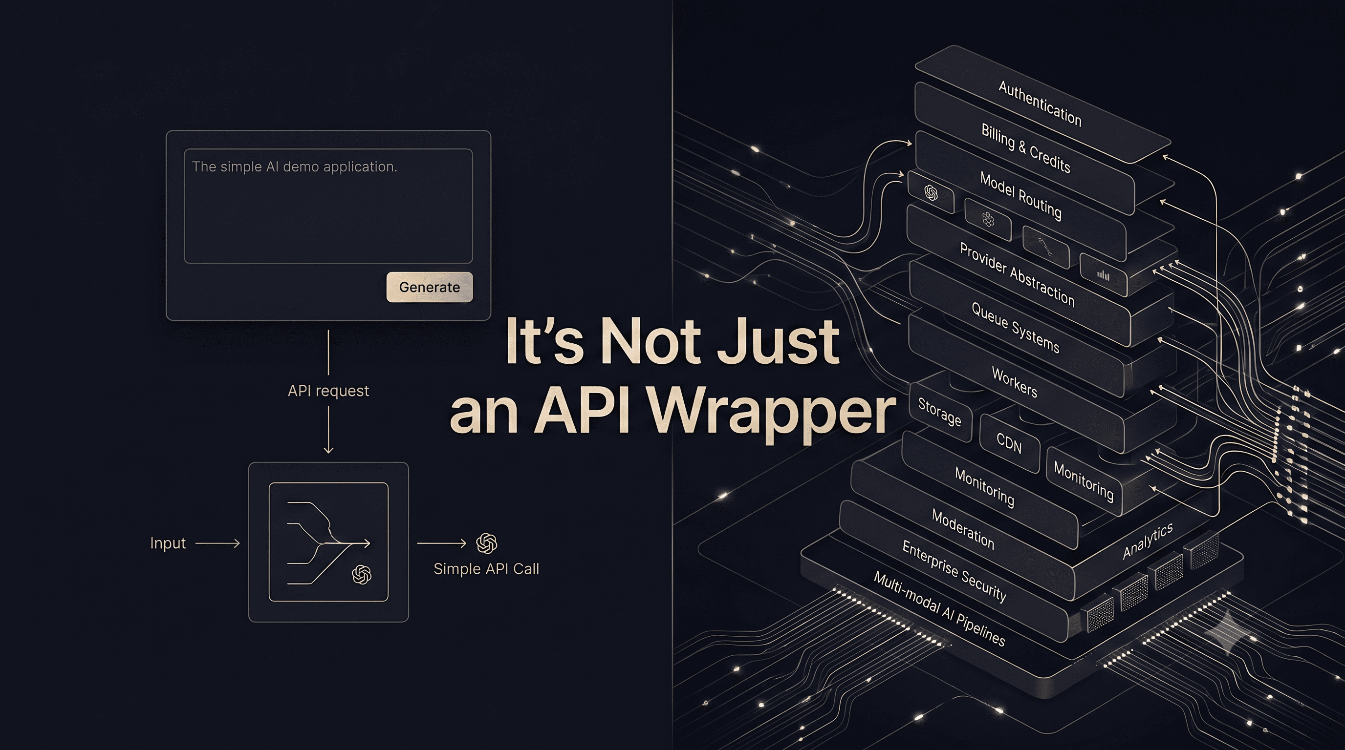 What it takes to build a generative AI platform — technical guide